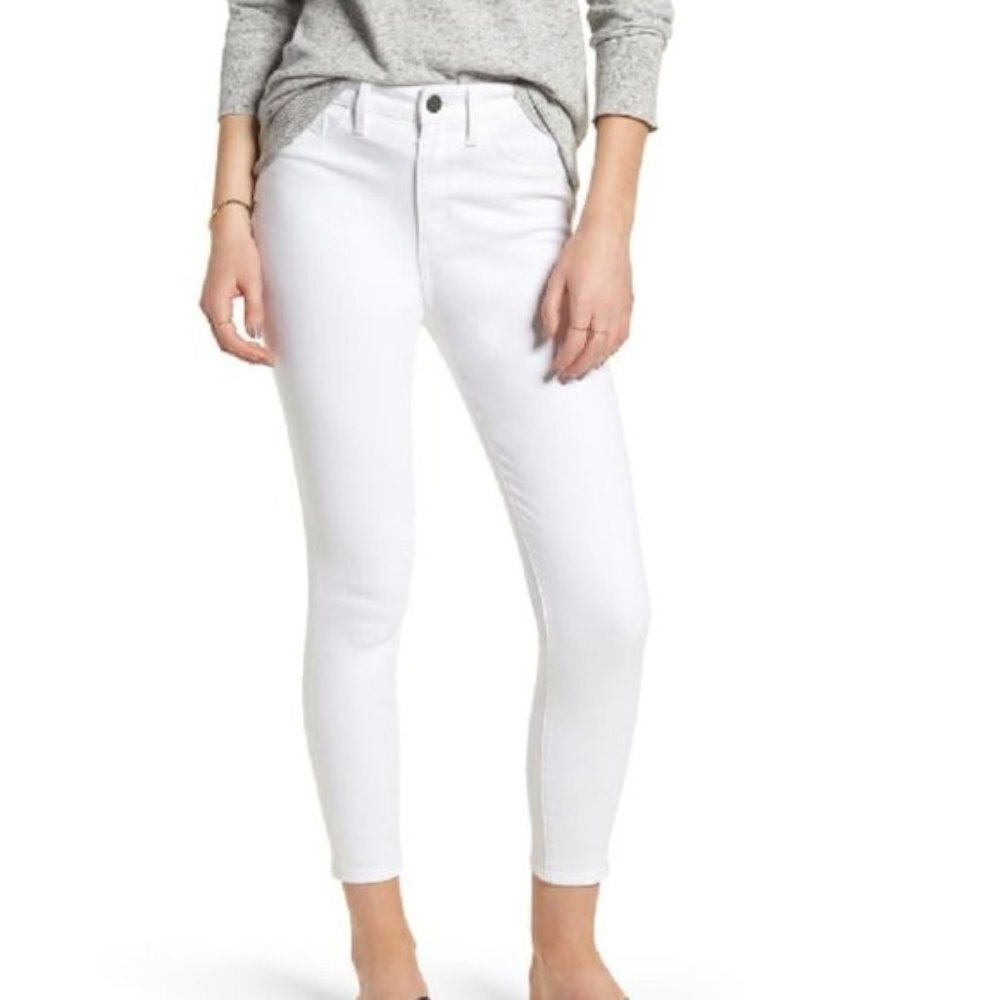 TREASURE & BOND High Waist Crop Skinny Jeans